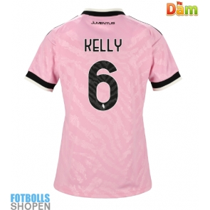 Billiga Juventus Lloyd Kelly #6 Bortatröja Dam 2026-27 Kortärmad